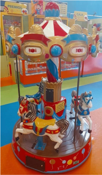 CARROUSEL CABALLOS VUK001
